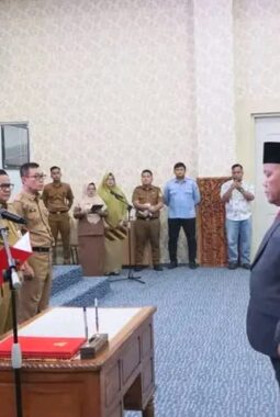 Direktur PDAM Tirta Bukit Sulap Lubuk Linggau Resmi Dilantik