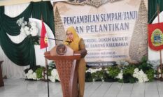 Tiga Pamong Kalurahan Ngestirejo Resmi Dilantik, Panewu Tanjungsari Tekankan Integritas dan Pelayanan Publik