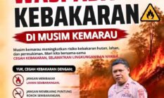 Musim Kemarau Tiba, Polsek Mekarmukti Polres Garut Imbau Warga Waspada Kebakaran