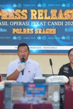 Operasi pekat Candi 2026; Polres Sragen Bongkar Tiga Jaringan Narkoba dan Obaya, Ribuan Pil Disita, Remaja Jadi Sorotan