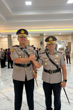 AKBP Haris Munandar Resmi Jabat Kapolres Wonogiri, Tongkat Estafet Kepemimpinan Beralih dari AKBP Wahyu Sulistyo