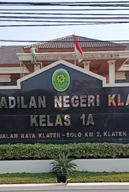Pengrusakan Tembok Pagar, Berujung Pidana, Kasus Tidak Layak Disidang Tapi Kejari dan PN Klaten Ngotot Menyidangkan
