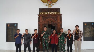 Generasi Muda Jadi Mitra Strategis, Korem 072/Pamungkas Terima Audiensi Hima Persis DIY