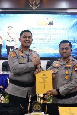AKBP Haris Munandar Hasyim Resmi Jabat Kapolres Wonogiri, Siap Lanjutkan Kinerja dan Pelayanan kepada Masyarakat