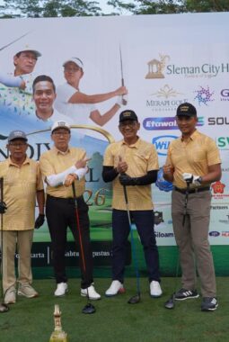 Danrem 072/Pamungkas Hadiri KADIN DIY International Golf Tournament 2026