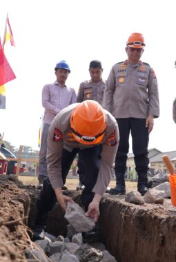 Polda DIY Perkuat Kesiapsiagaan Hadapi Ancaman KBRN, Kapolda Letakkan Batu Pertama Gedung Gegana