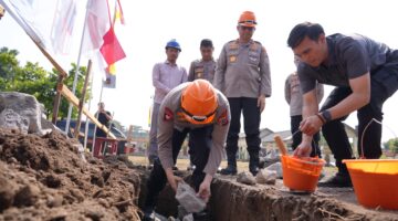 Polda DIY Perkuat Kesiapsiagaan Hadapi Ancaman KBRN, Kapolda Letakkan Batu Pertama Gedung Gegana
