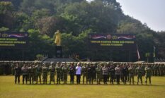 Kasrem 072/Pamungkas Hadiri Pembukaan Diksar Integratif Taruna Akademi TNI dan Akpol TP 2026