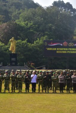 Kasrem 072/Pamungkas Hadiri Pembukaan Diksar Integratif Taruna Akademi TNI dan Akpol TP 2026