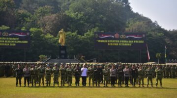 Kasrem 072/Pamungkas Hadiri Pembukaan Diksar Integratif Taruna Akademi TNI dan Akpol TP 2026