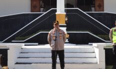 Kawal Aksi Damai di DPRD, Kapolres Kudus: Layani Penyampaian Pendapat dengan Santun dan Humanis