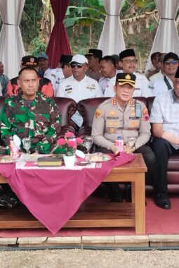 Kapolresta Banyumas Hadiri Pembukaan TMMD Sengkuyung Tahap III 2026 Di Desa Cirahab