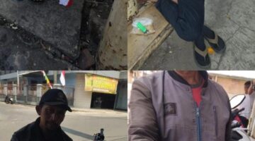 Kibaran Merah Putih di Jalanan Bungbulang: Aksi Nyata Komunitas Radio RJ Sambut HUT ke-81 RI Bagikan Bendera