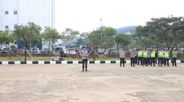 Polresta Cilacap Laksanakan Pengamanan Penyampaian Aspirasi di PT S2P Karangkandri, Situasi Berjalan Aman dan Kondusif