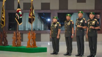 Danrem 072/Pamungkas Hadiri Sertijab sejumlah Pejabat Kodam IV/Diponegoro