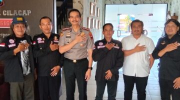 Kunjungan FWJ Indonesia DPD Jateng Diterima Baik Kapolresta Cilacap, Saling Bertukar Masukan Jaga Kondusivitas Wilayah