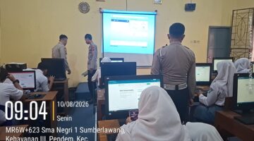 Sosialisasi Paham Artificial Intelligence (AI) Jangkau 2 Sekolah Hari Ini di Tangen dan Sumberlawang