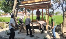 Srawung Warga Polsek Sragen Kota: Polisi Turun Tangan Bangun Pos Kamling, Hidupkan Lagi Semangat Gotong Royong