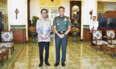 Danrem 072/Pamungkas Silaturahmi dengan Gubernur DIY, Bahas Persiapan Merah Putih Malioboro