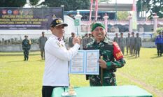 Kasrem 072/Pamungkas Hadiri Penutupan TMMD Ke-129 Sengkuyung Tahap III TA 2026 Kodim 0734/Kota Yogyakarta