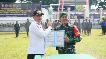 Kasrem 072/Pamungkas Hadiri Penutupan TMMD Ke-129 Sengkuyung Tahap III TA 2026 Kodim 0734/Kota Yogyakarta