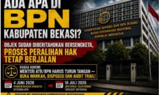 Ada Apa di BPN Kab Bekasi? BPN sudah diberitahu Objek bersengketa Tapi Proses Peralihan Hak tetap Berjalan
