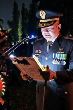 Danrem Wijayakusuma Pimpin AKRS, Kenang Jasa Pahlawan di TMP Tanjung Nirwana