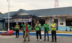 Gebrakan Baru Sehari Jabat Kasat Lantas Polresta Siantar AKP Simon E. Simatupang Gandeng Driver Grab Perkuat Budaya Tertib Berlalulintas