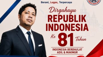 Semangat HUT RI ke-81, Pimred Tribuncakranews.com Dorong Pers Makin Berani dan Terpercaya