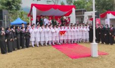 Kecamatan Bungbulang Gelar Upacara HUT RI ke-81 Spektakuler di Desa Cihikeu