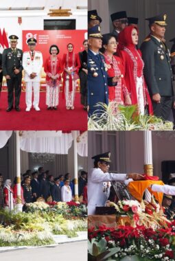 Danrem 072/Pamungkas Hadiri Upacara HUT Ke-81 Kemerdekaan RI di Gedung Agung Yogyakarta