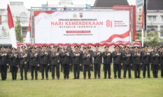 Semarak HUT Ke-81 Kemerdekaan RI, Polda DIY Teguhkan Semangat Indonesia Berdaulat, Adil dan Makmur
