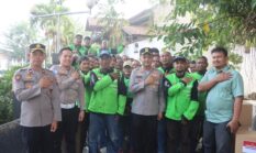 Sambangi Ojek Online, Kapolres Semarang ajak dialog Kamtibmas.