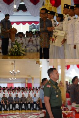 Kasrem 072/Pamungkas Hadiri Ramah Tamah Gubernur DIY Bersama Paskibraka
