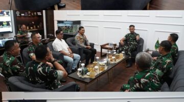 Perkuat Sinergitas TNI-Polri, Danrem 072/Pamungkas Terima Audiensi Kapolresta Yogyakarta