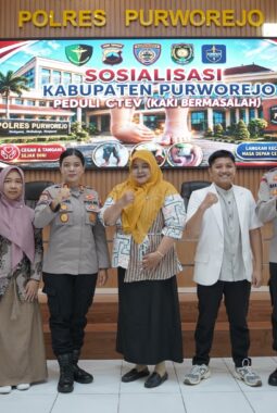 Polres Purworejo Perkuat Gerakan Peduli CTEV, Bhabinkamtibmas Jadi Ujung Tombak Deteksi Dini