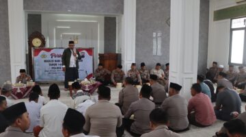 Peringati Maulid Nabi Muhammad SAW 1448 H, Kapolres Ajak Personel Teladani Akhlak Rasulullah.