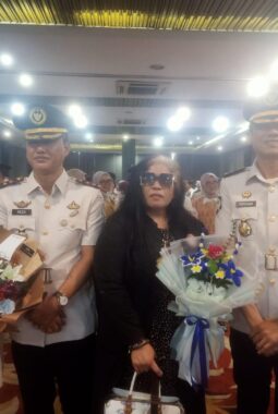 Ketua Presidium FPII Dra Kasihhati Hadiri Pelantikan Kalapas Musi Banyuasin dan Kalapas Lahat di Sumsel