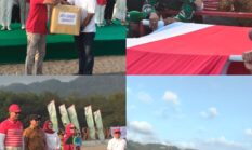 Semarak HUT ke-81 RI: Korem 072/Pamungkas dan Ribuan Warga Bentangkan Merah Putih 481 Meter di Pantai Parangtritis