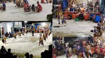 Pergelaran Seni Budaya Perguruan Brojomusti Nusantara Gunungpati, Jaran Eblek Jadi Upaya Melestarikan Tradisi