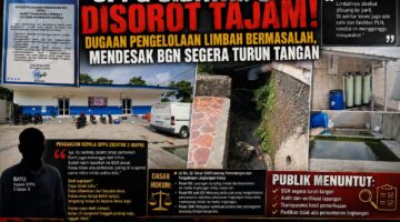SPPG Cidatar 3 Disorot Tajam, Dugaan Pengelolaan Limbah Bermasalah, Mendesak BGN Segera Turun Tangan