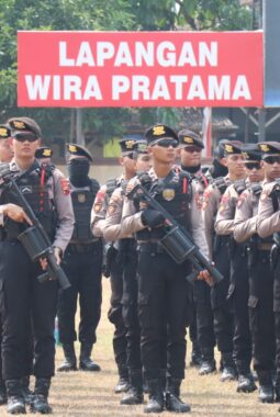 Polres Sragen Kerahkan Brimob dan Ratusan Personel, Cipta Kondisi Diperketat