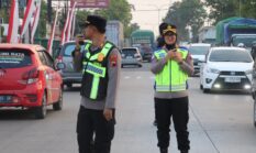 Pengamanan Cipta Kondisi Polres Sragen Berlangsung Aman, Aktivitas Masyarakat di Sambirejo Tetap Lancar