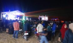 Ribuan Warga Padati Lapangan Desa Kangkung, Orkes Dangdut Planet Pekalongan Meriahkan HUT RI Ke-81