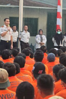 Karutan Rutan Kelas 1 Jakarta buat Gebrakan Dengan Deklarasi Perang Lawan Pungli dan HALINAR melalui Pendekatan yang Humanis