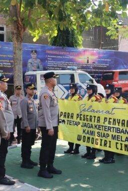 Polres Wonogiri Siapkan Personel Hadapi Situasi Kontijensi dan Aksi Unras