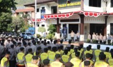 Polres Wonogiri Siapkan Personel Hadapi Situasi Kontijensi dan Aksi Unras