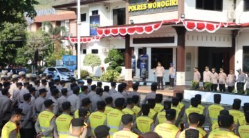 Polres Wonogiri Siapkan Personel Hadapi Situasi Kontijensi dan Aksi Unras