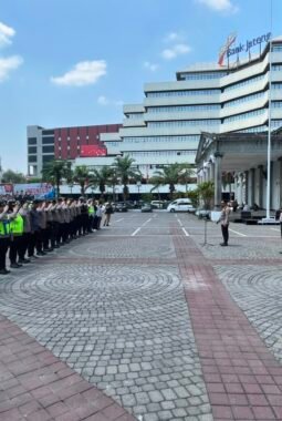 Apel Pelayanan Penyampaian Pendapat, Polrestabes Semarang Siapkan Personel dengan Pendekatan Humanis