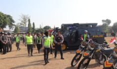 Kapolres Sragen Cek Kesiapan Anggota Hadapi Situasi Kontingensi